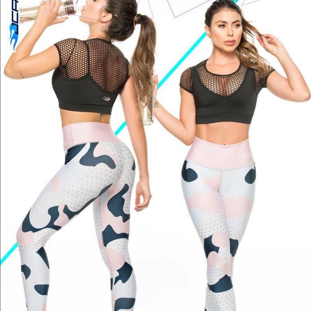 NWT Brand Fit compression leggings OS